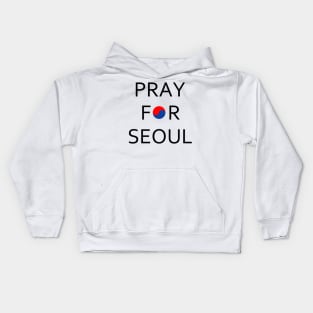 Pray For Seoul Kids Hoodie